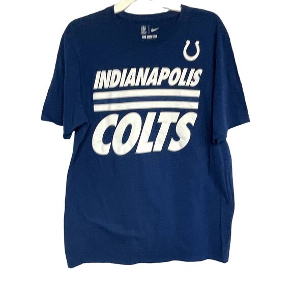 The Nike Tee Indianapolis Colts XL T-shirt Blue NFL Team Apparel - Picture 1 of 6